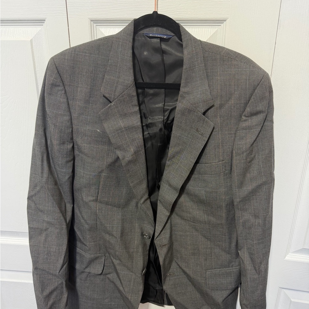 Burberry Charcoal Blazer